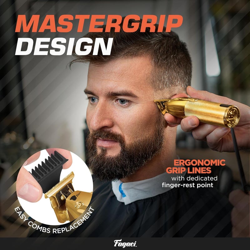 Fagaci Men's Hair Trimmer - Turbo Power with Precise Cutting, Adjusted Zero Gap Blades for Clean and Fine Cuts - Image 5